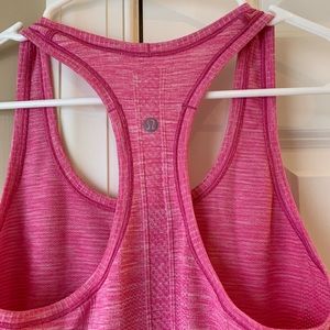 Lululemon Swiftly Tank Pink size 6